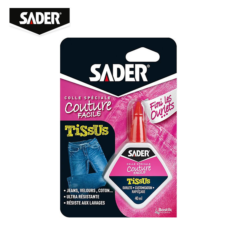 COLLE TEXTILE FLACON 40ML SADER