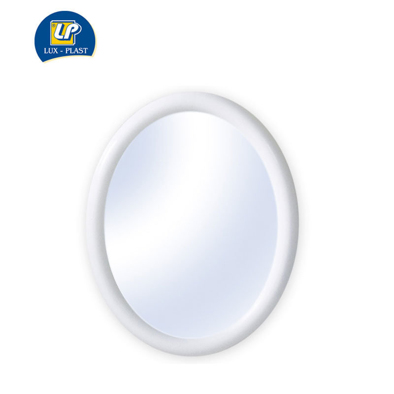 MIROIR SALLE DE BAIN BLANC OVALE LUXPLAST