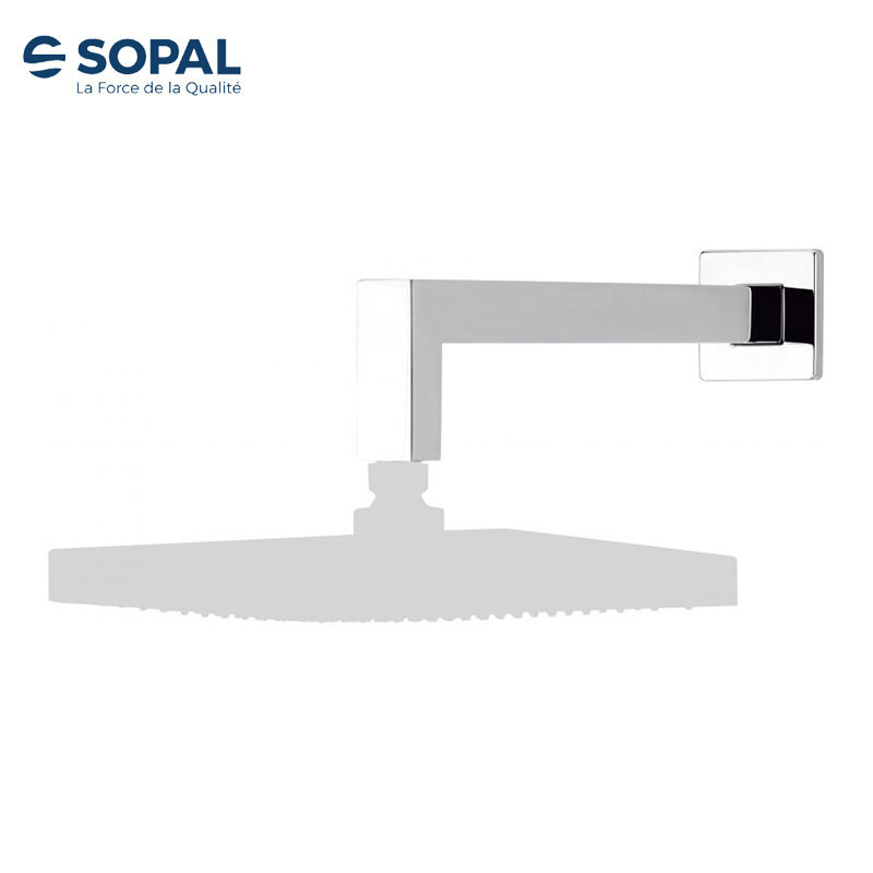 BRAS DOUCHE MURAL CARRE SOPAL