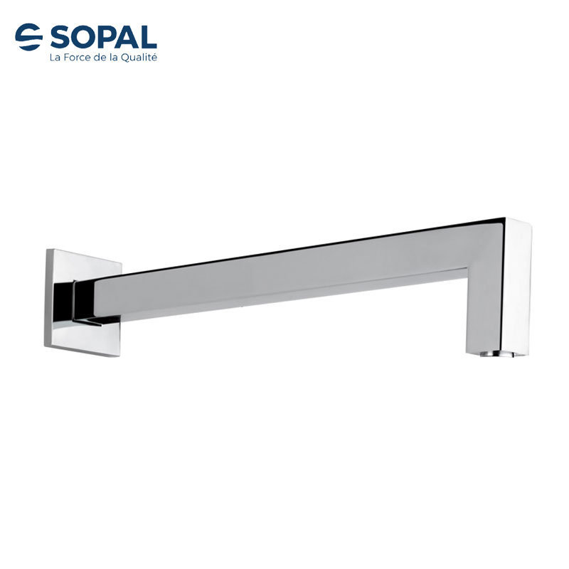 BRAS DOUCHE MURAL CARRE SOPAL