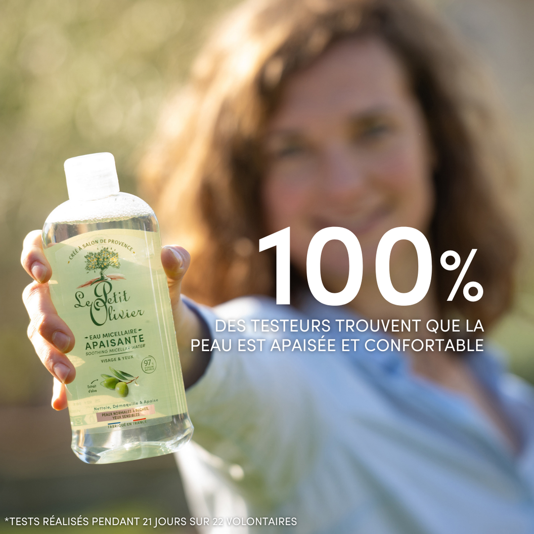 Le Petit Olivier – Eau Micellaire Démaquillante Extrait d”Olive 400ml