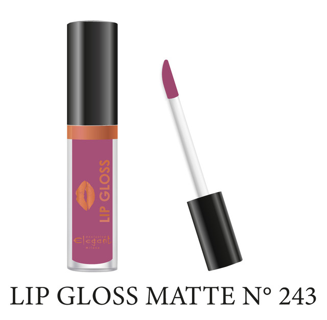 Elegant – Lip Gloss Mat N° 243