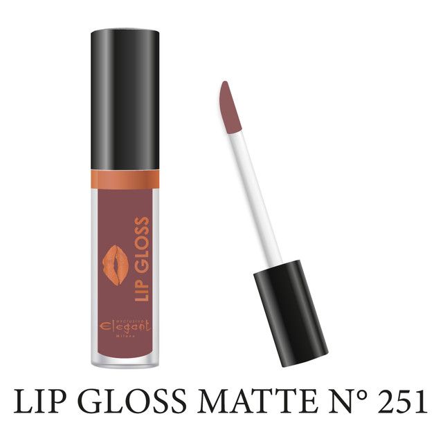 Elegant – Lip Gloss Mat N° 251