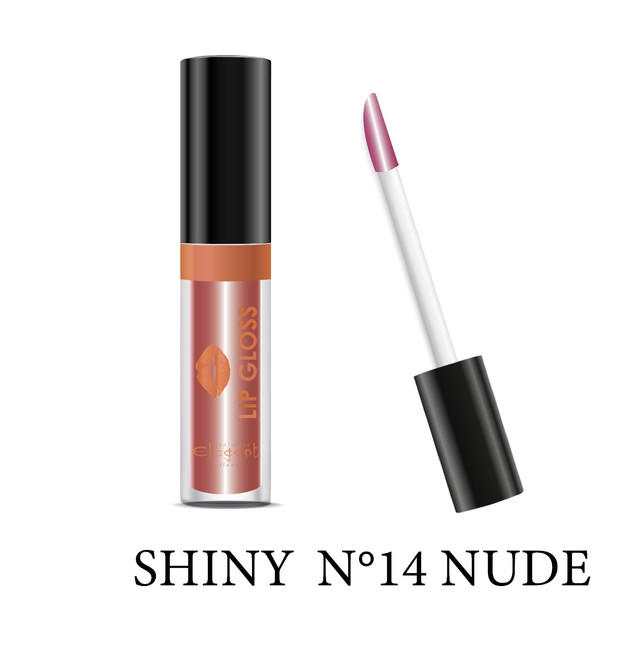 Elegant – Lip Gloss Shiny N°14 Nude