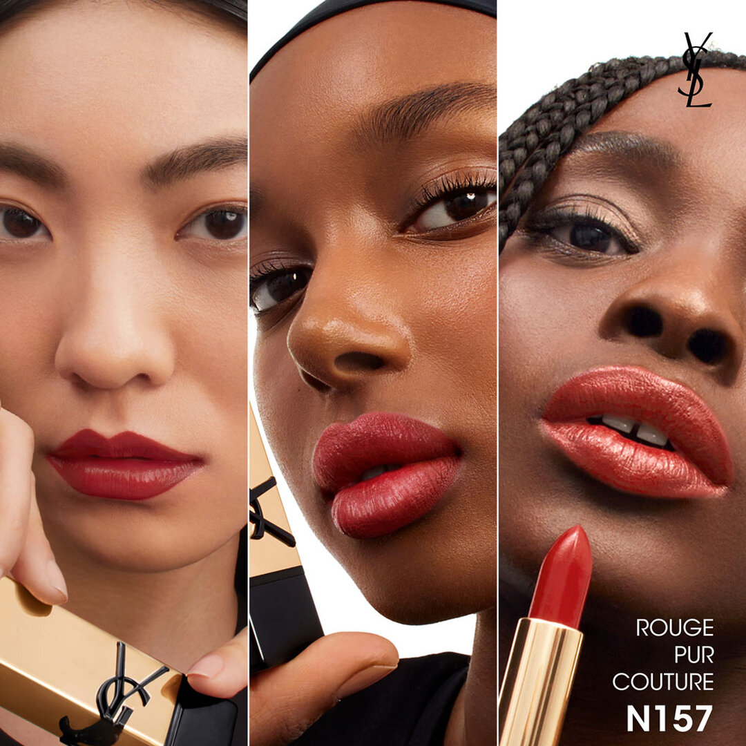 YSL –  Rouge à Lèvres  Rouge Pure Couture Reno N°157