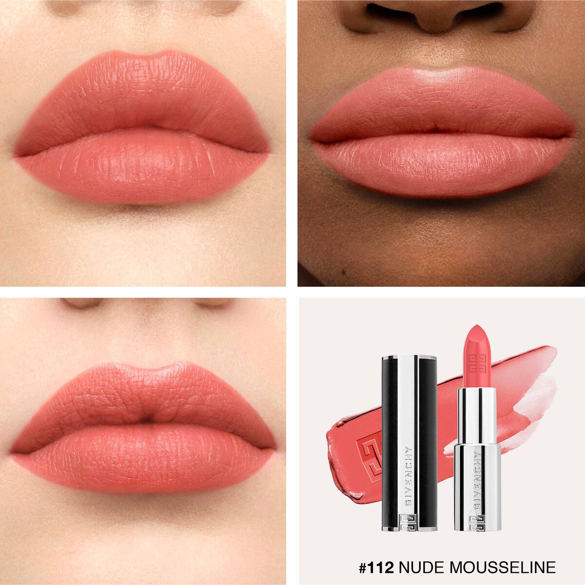 Givenchy –  Rouge à lèvres  Le Rouge Interdit Intense N°112