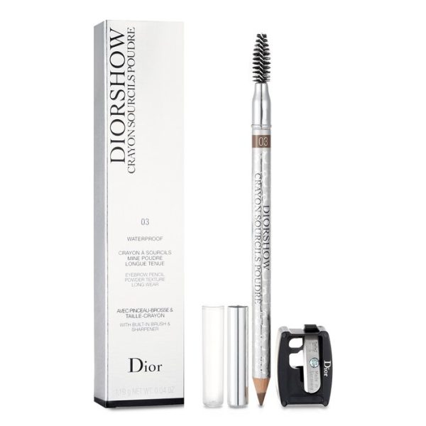 Dior – Crayon Sourcils Poudre Waterproof N°03