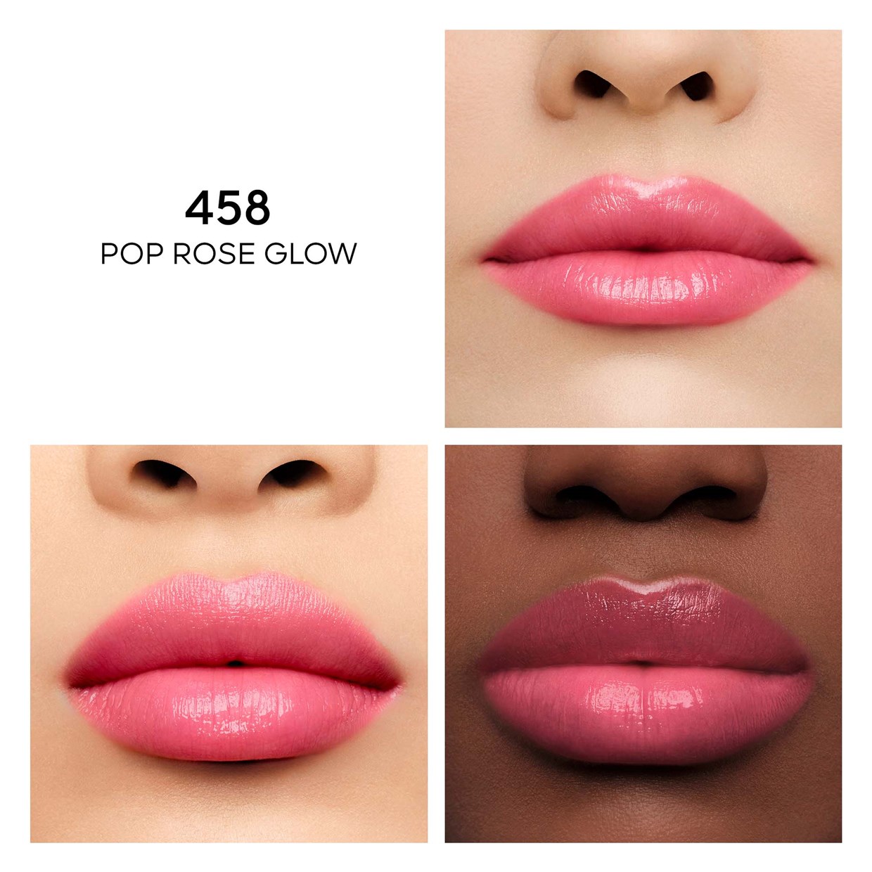 GUERLAIN –  Rouge à Lévres Kiss kiss Sum Glow N°458