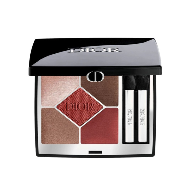 Dior –  Ladies Diorshow Palette Fard à paupières 5 Couleurs Dior N°673 Rouge Tartan Dior