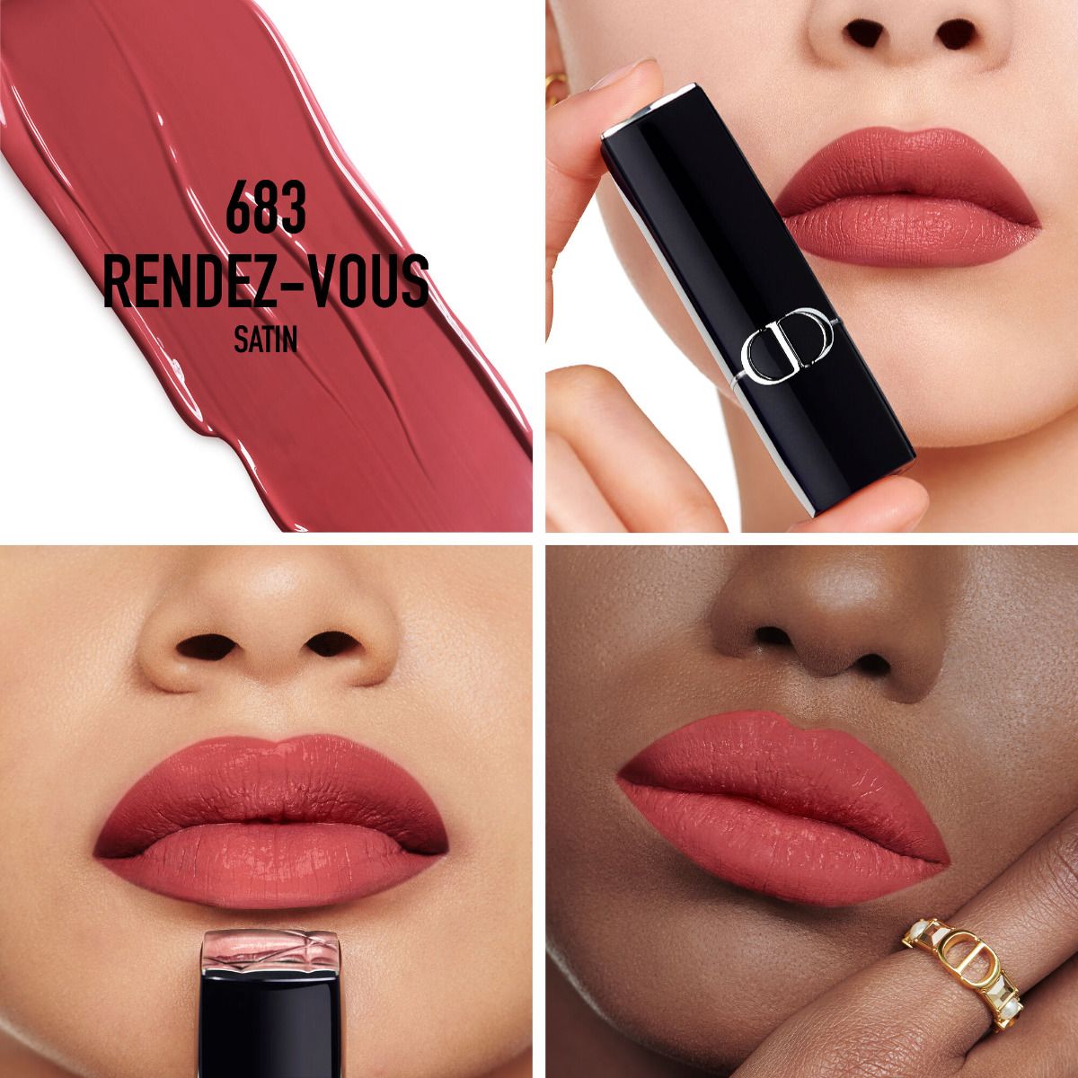 Dior – Rouge à Lèvres Dior Satin N°683