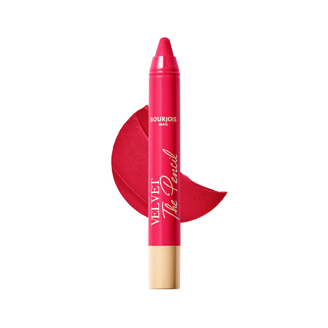 Bourjois – Crayon  Rouge à Lèvres Velvet The Pencil 06 Framboise Griffee