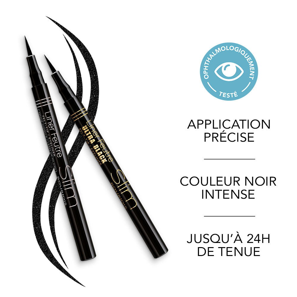 Bourjois – Liner Feutre Slim Ultra Black 17 Ultra Black