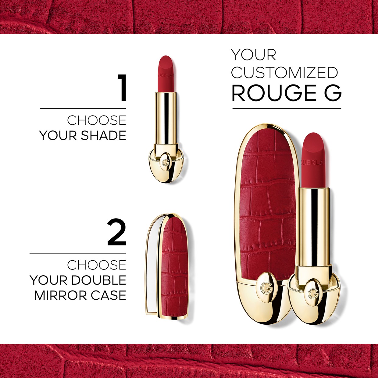 Guerlain – Rouge G Le Recharge Velvet N°539