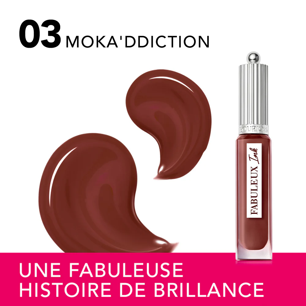 Bourjois – Encre À Lèvres Fabuleux Ink –  Moka’Ddiction 03