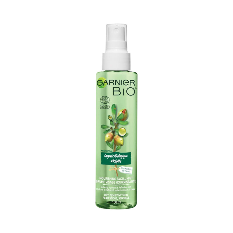 Granier – Brume visage Nutrissante huile d’argant bio peaux séches et sensibles 150Ml