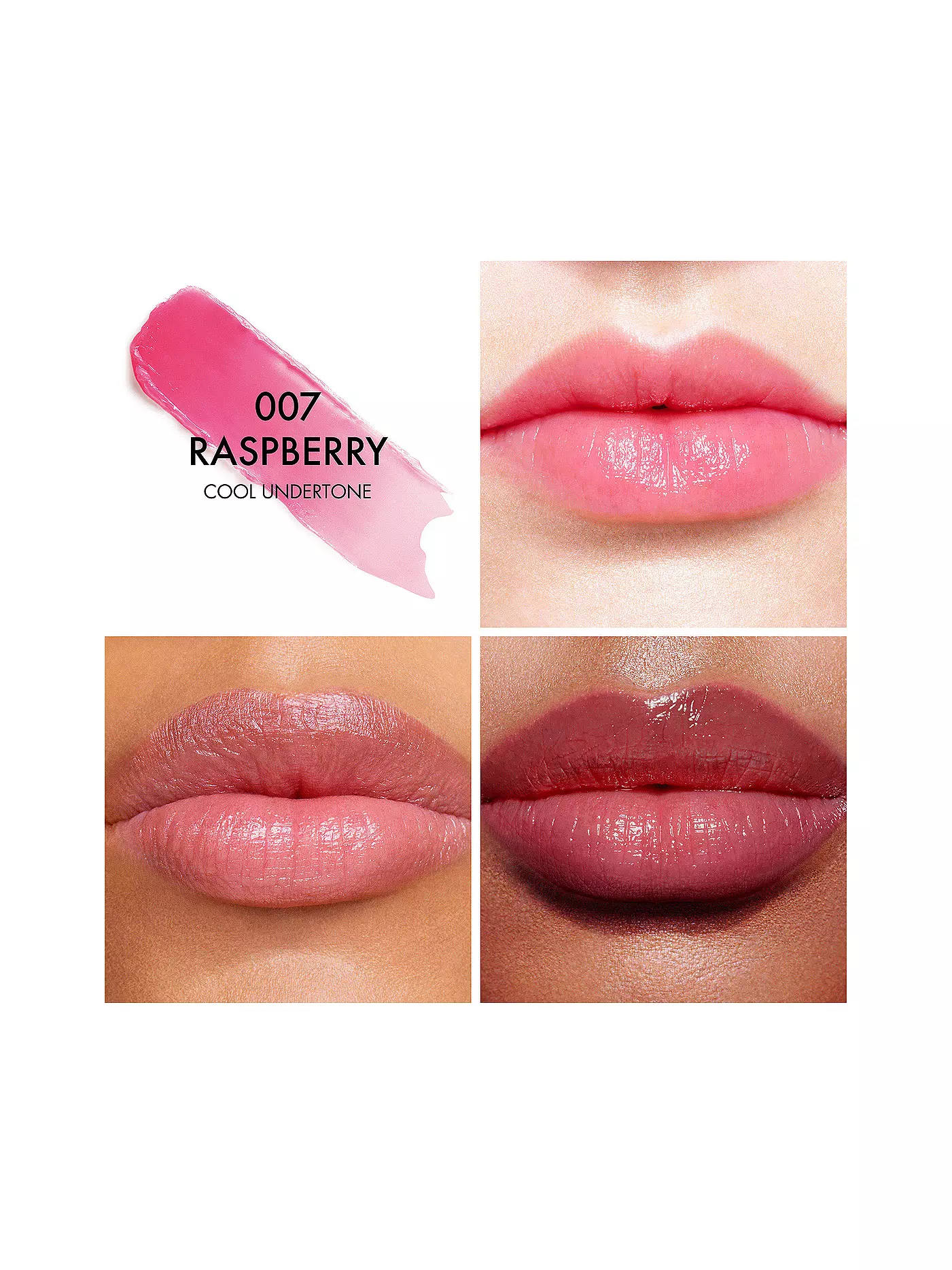 Dior – Addict Lip Glow Hydratant N°007 Raspberry