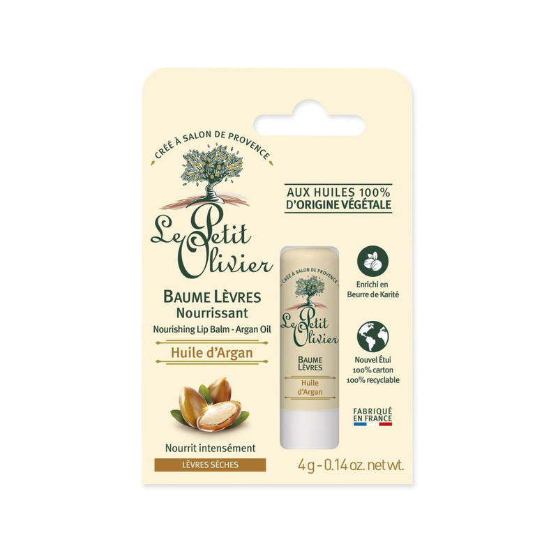 Le Petit Olivier – Baume lèvres Nourrissant Huile d’Argan 4 g