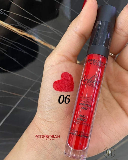 Deborah – Gloss Fluid Velvet Mat N°06 Rouge Iconic