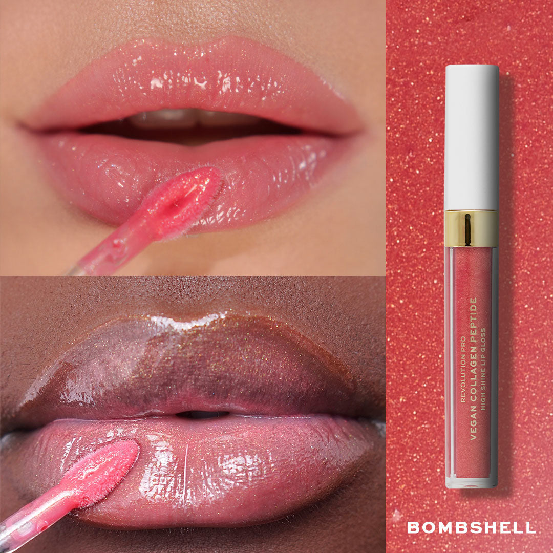 REVOLUTION – Gloss Vegan Collagen Peptide Bombshell