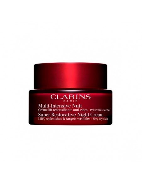 Clarins – Crème multi-intensive nuit lift-redensifiant, anti-rides peaux très séches  50ml