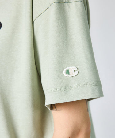 Champion -T-shirt  du cou Champion – Vert