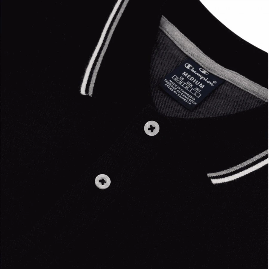 Champion -T- shirt Polo – Noir