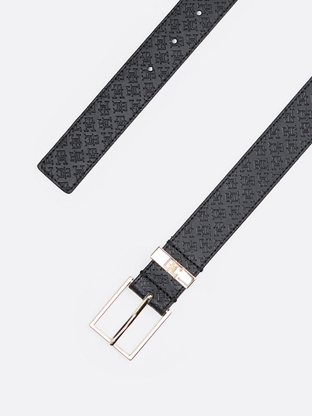 Tommy Jeans – Ceinture en cuir pour femme – NOIR