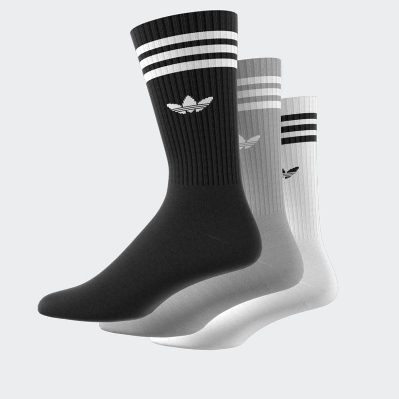 ADIDAS – Chaussettes unies lot de 3 paires