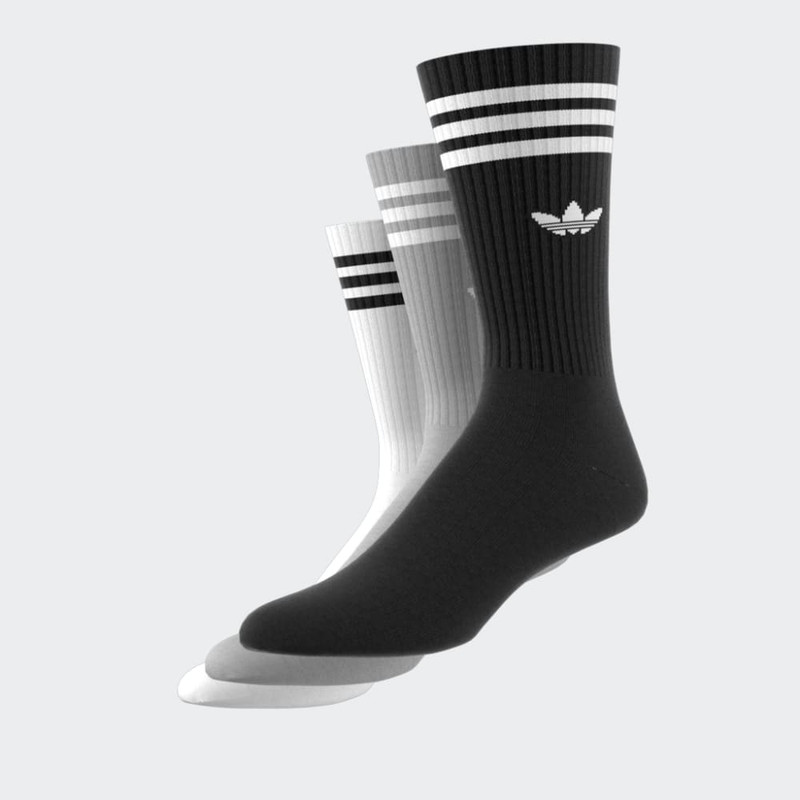 ADIDAS – Chaussettes unies lot de 3 paires