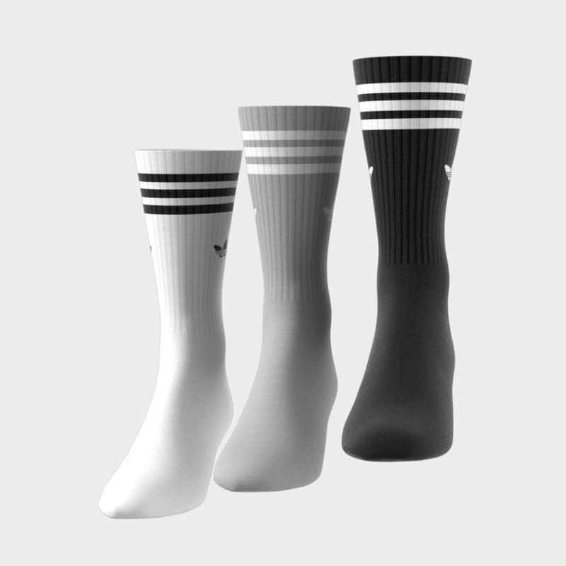 ADIDAS – Chaussettes unies lot de 3 paires