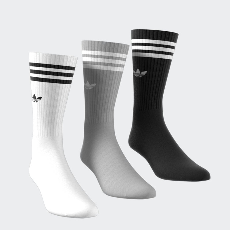 ADIDAS – Chaussettes unies lot de 3 paires