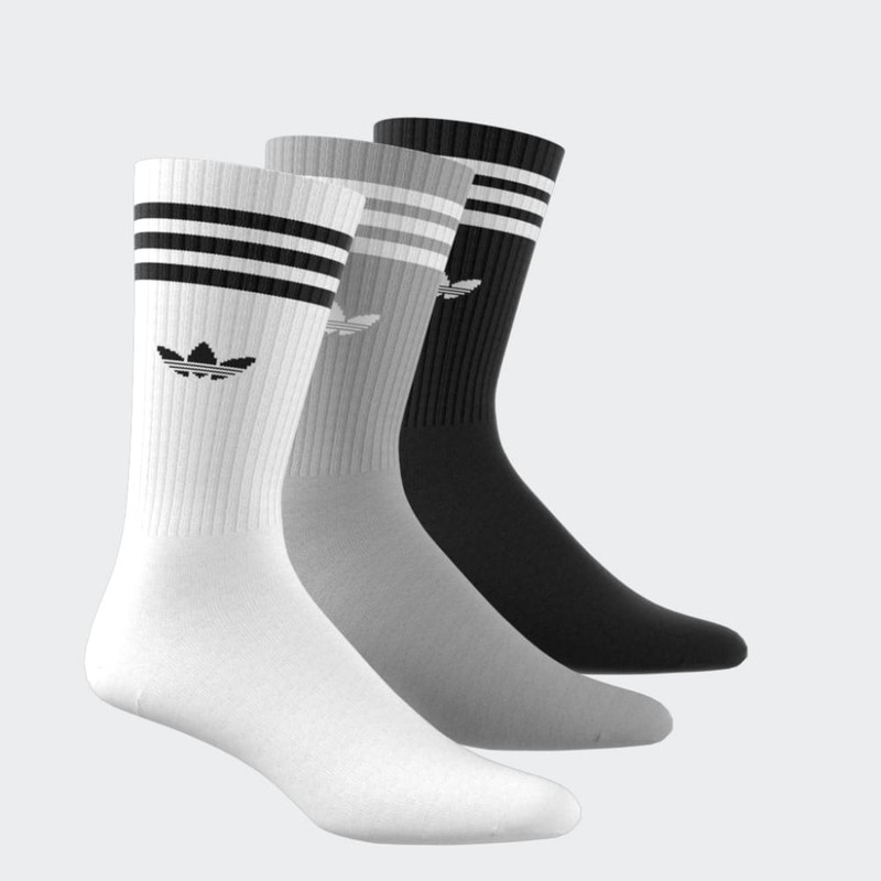 ADIDAS – Chaussettes unies lot de 3 paires