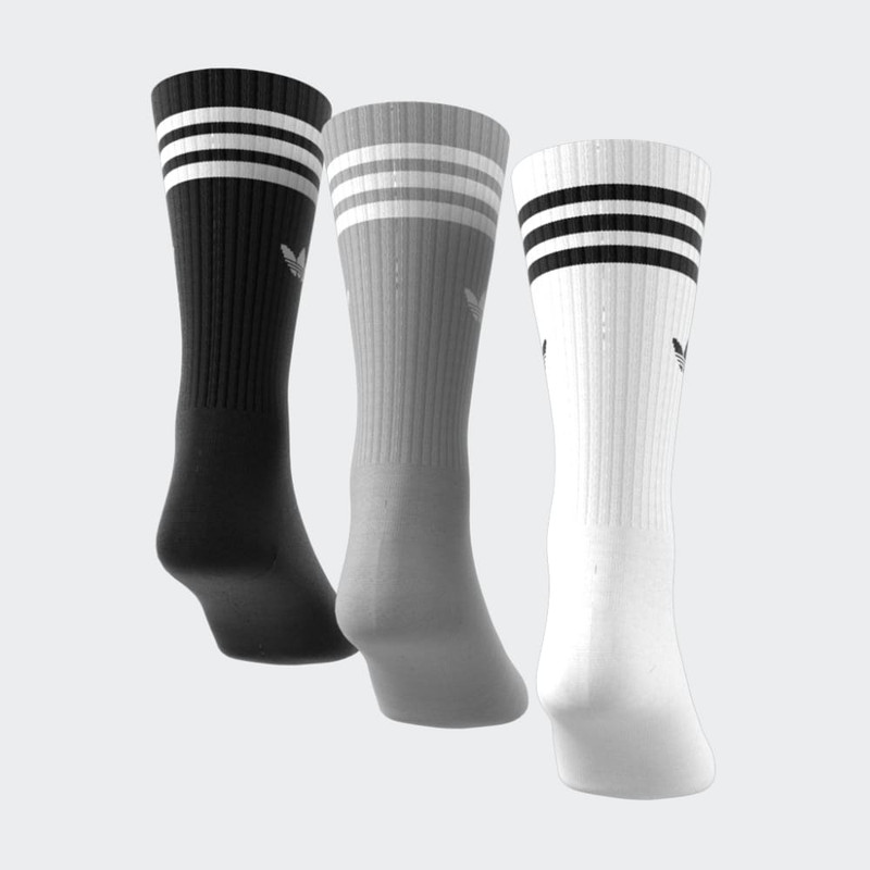 ADIDAS – Chaussettes unies lot de 3 paires