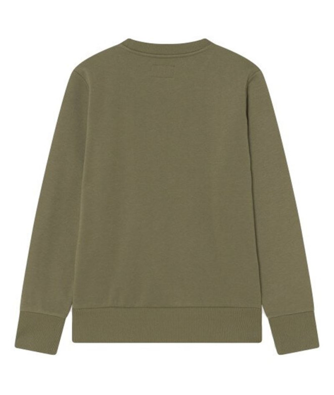 Converse – Sweatshirt Converse Wordamark – beige Boy