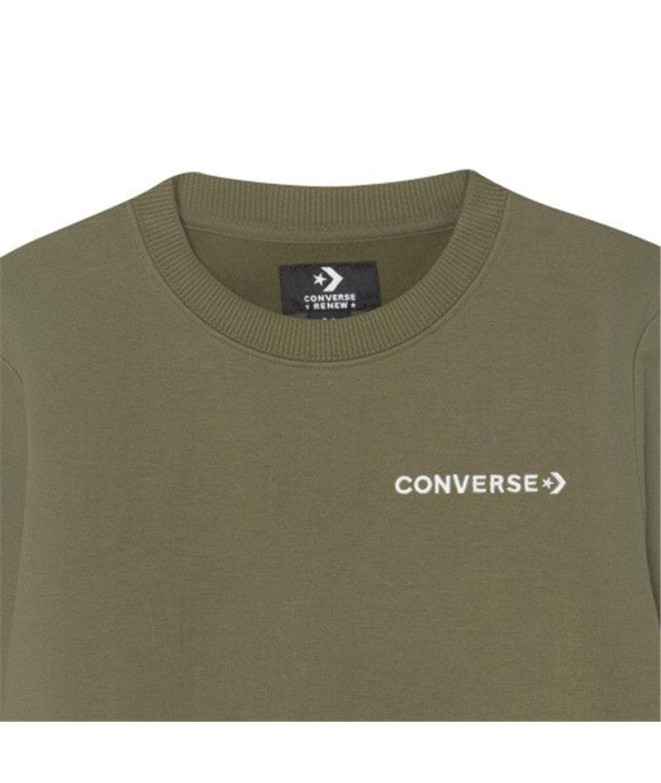 Converse – Sweatshirt Converse Wordamark – beige Boy