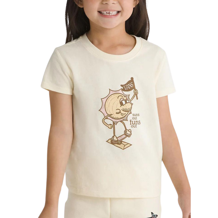 Vans – T-Shirt Skate Sun – Beige