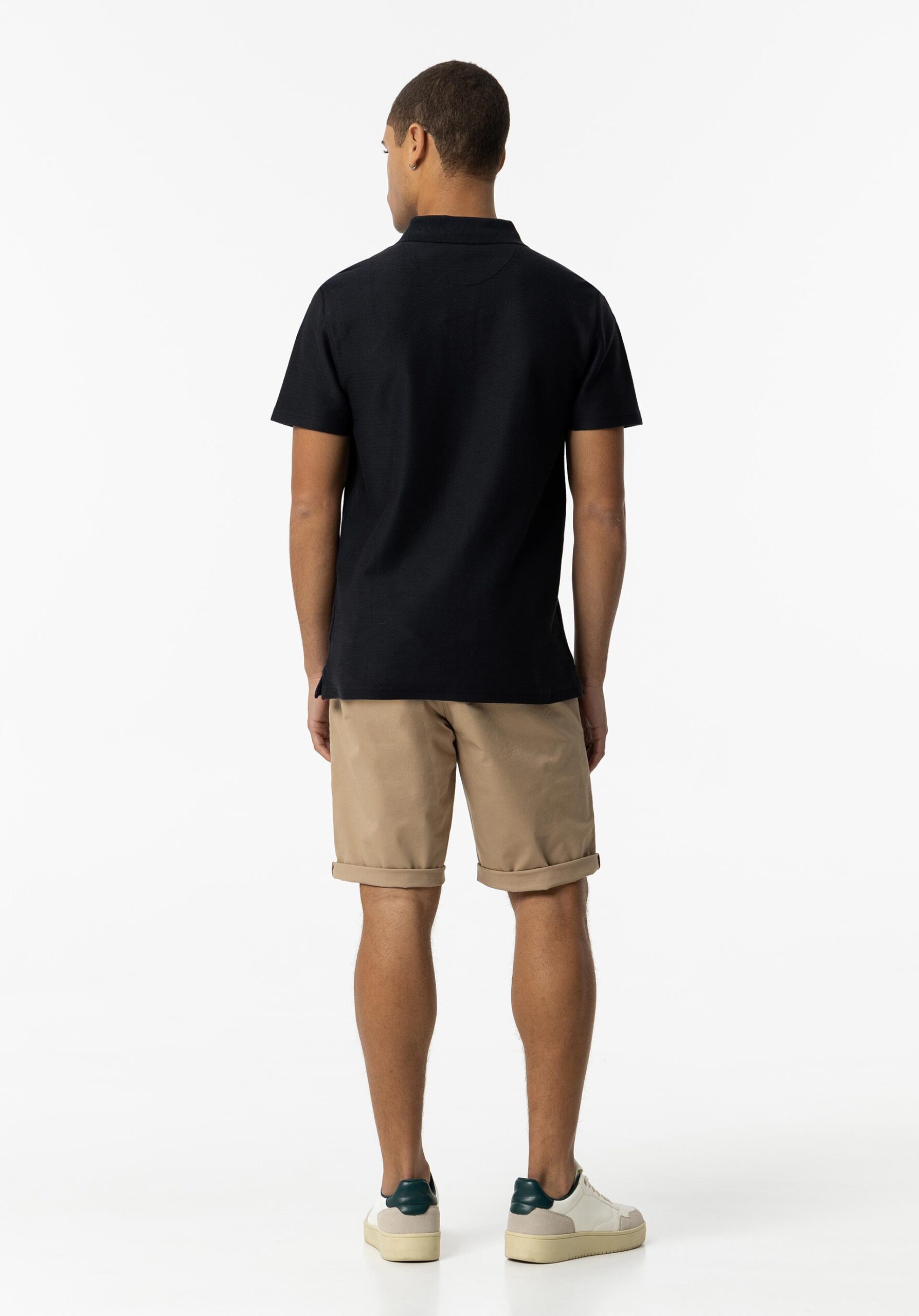 Tiffosi Homme – Bermuda chino coupe slim Beige Clair
