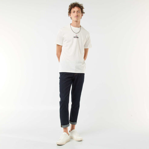 Kiabi – Tee-shirt manches courtes imprimé SNOWCAR