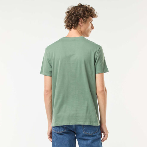 Kiabi – Tee-shirt manches courtes imprimé VERT