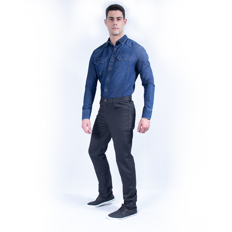 Lee Cooper – Pantalon Toile Homme – Noir