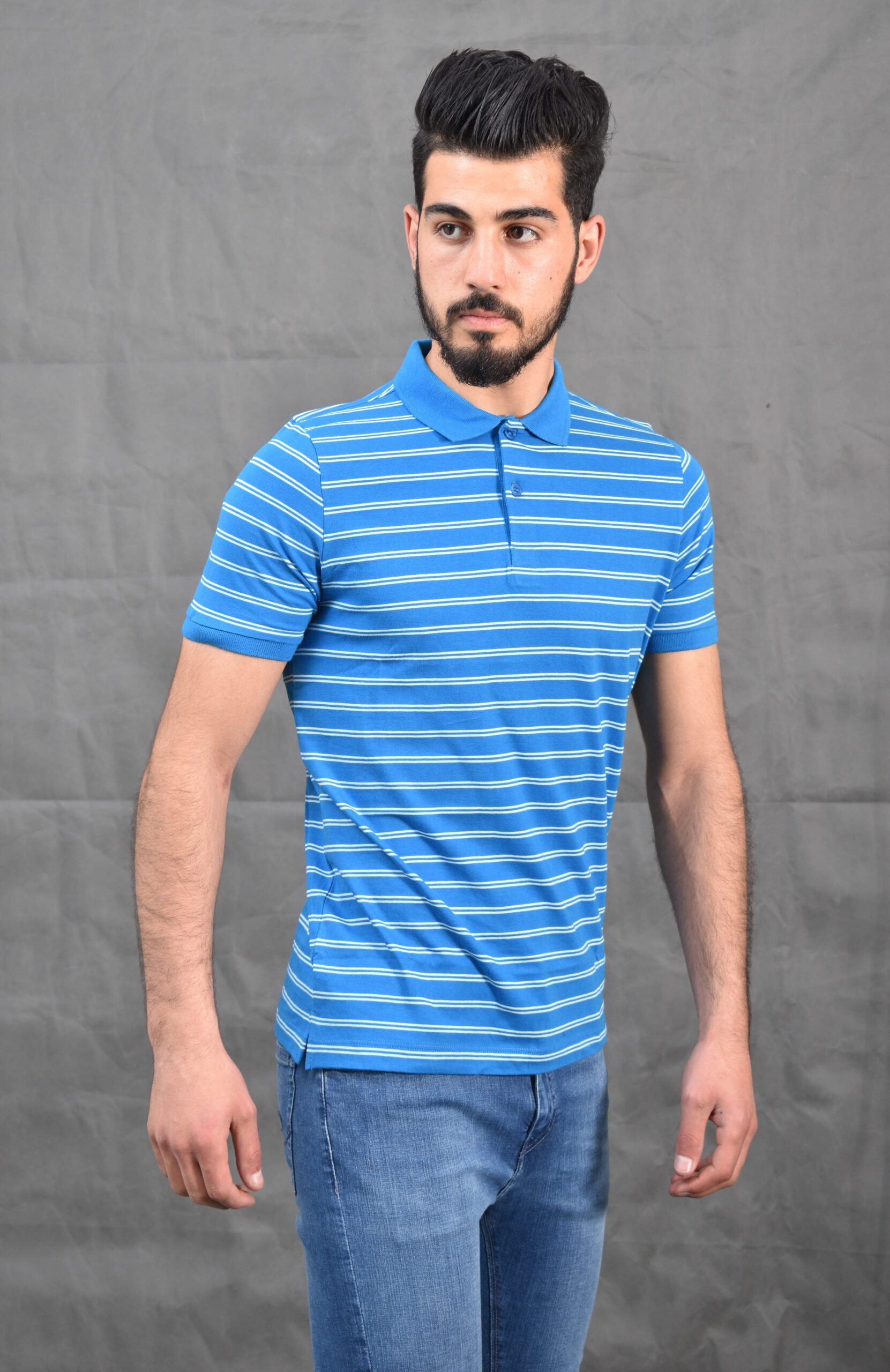 Lee Cooper – Polo manches courtesMAILLE-04 VELETA HOM NAT.