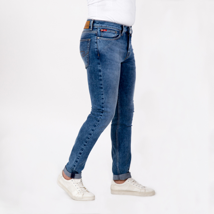Lee Cooper – Pantalon bleu slim – L 86,5