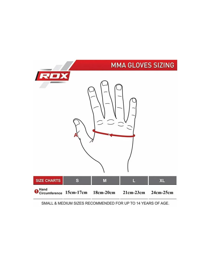 RDX – Gant de Grappling Rex Amateur Rf1  – Rouge