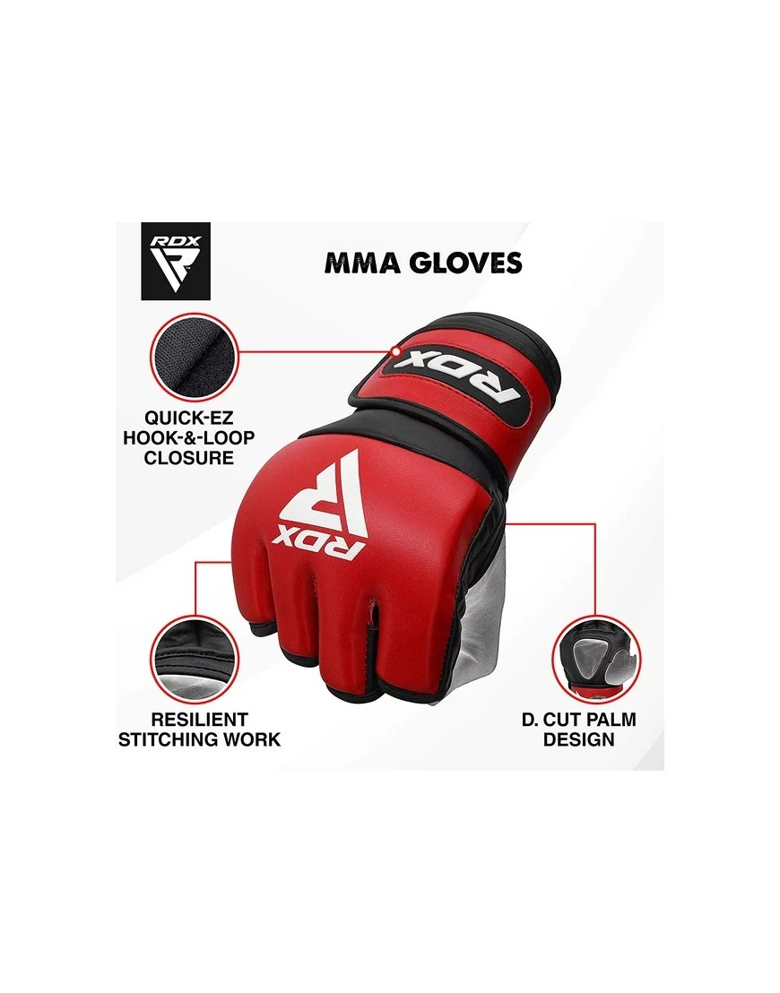 RDX – Gant de Grappling Rex Amateur Rf1  – Rouge