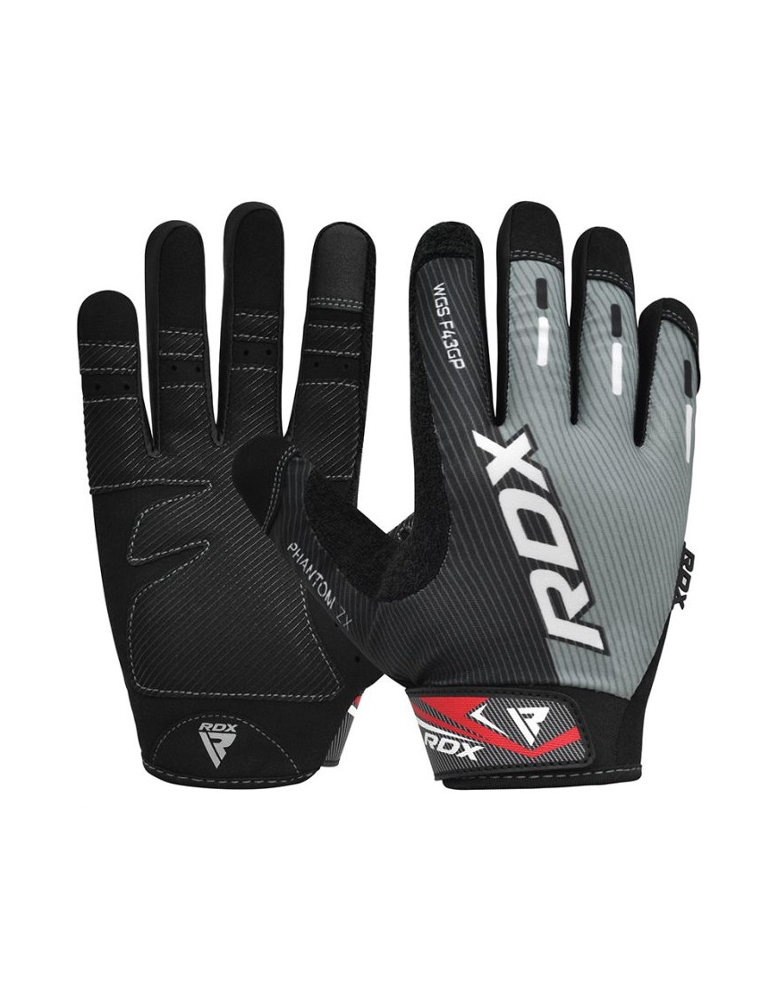 RDX – Gants de Gym Sublimation F43  Rembourrage – Gris