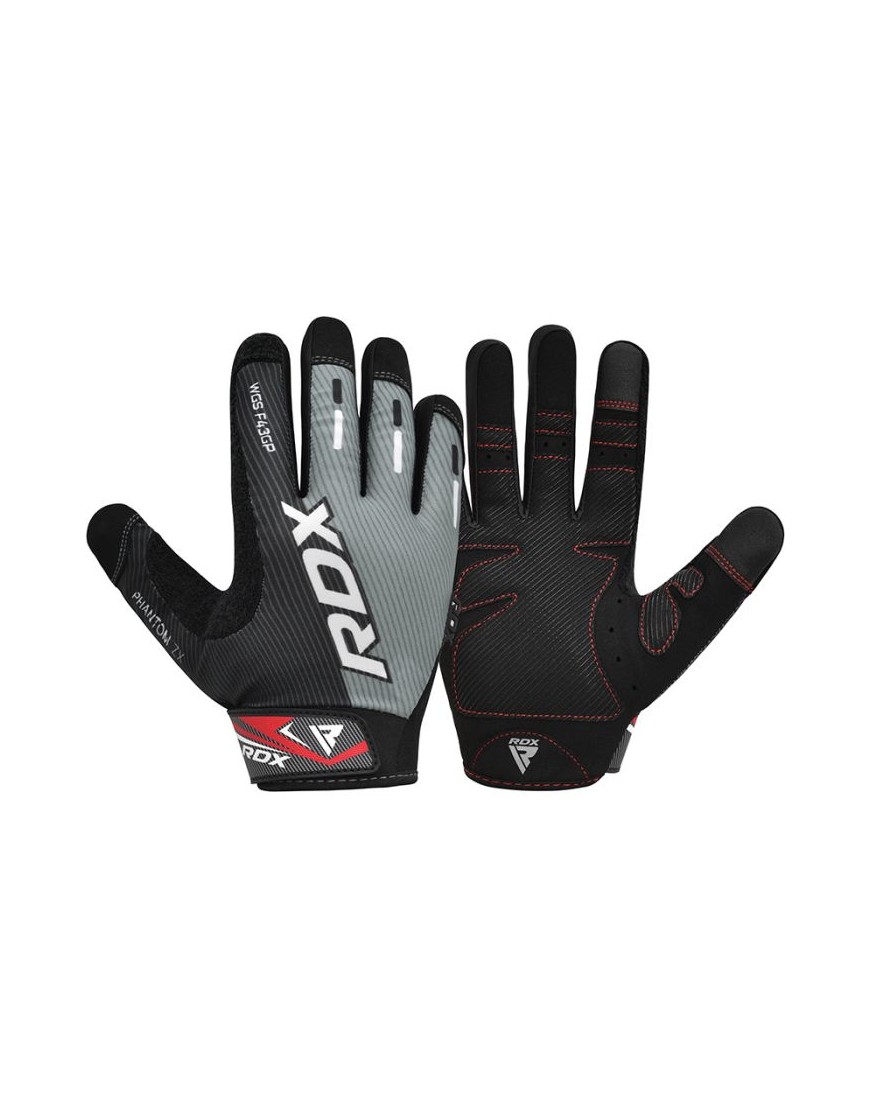 RDX – Gants de Gym Sublimation F43  Rembourrage – Gris
