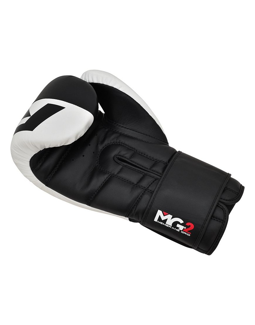 RDX – Gants de boxe en cuir S4  – Noir