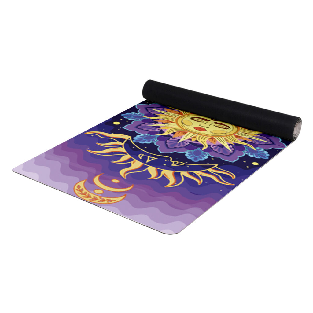 DUO ACCESSORIES – Tapis Yoga Cozysun – Violet