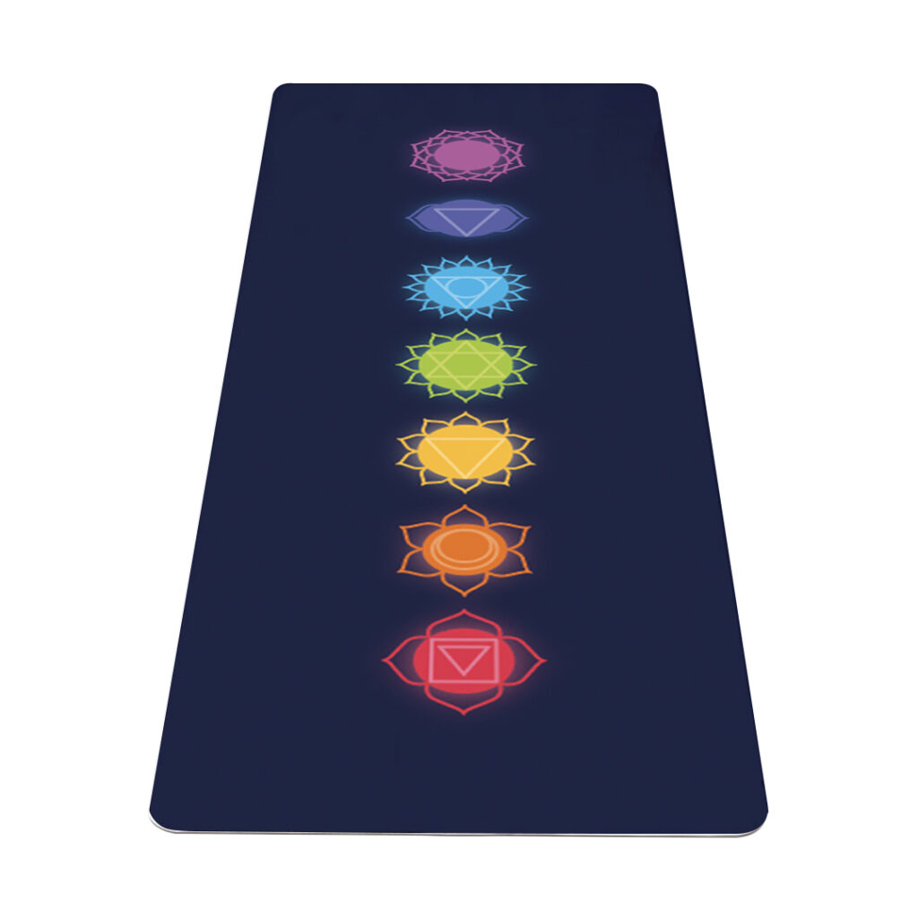 DUO ACCESSORIES – Tapis Yoga Balanced Chakra – Bleu