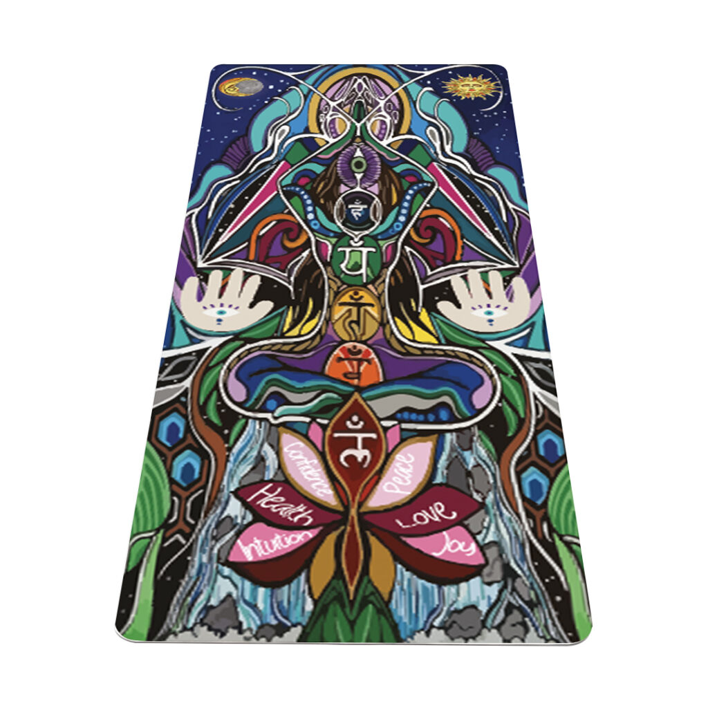 DUO ACCESSORIES – Tapis Yoga Third Eye – Multicolres